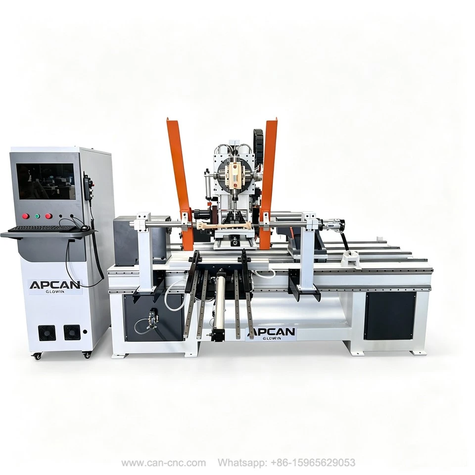 5-osiowa tokarka do drewna CNC
