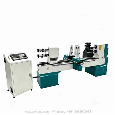 2-osiowa automatyczna tokarka do drewna CNC